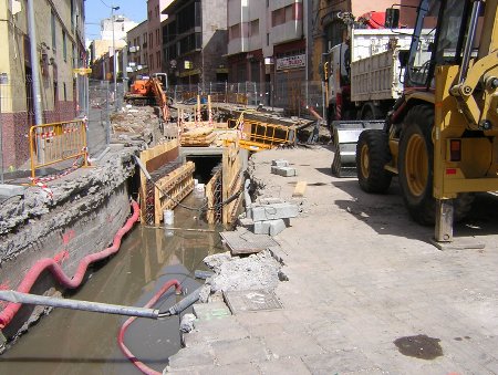 el Barranquillo, corriendo