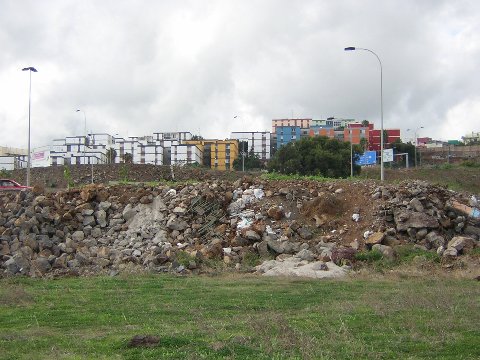 Rotonda del nuevo enlace de Los Majuelos