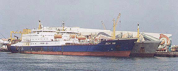 pesqueros holandeses en Las Palmas