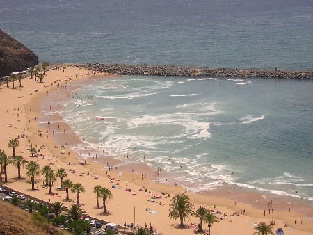 Basura en Las Teresitas