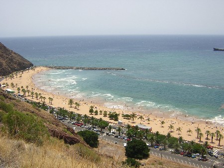 Basura en Las Teresitas