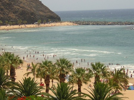 Basura en Las Teresitas