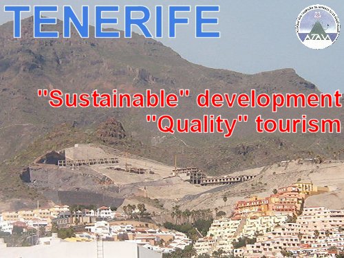 Little boxes with a view of the the volcanic cliffs