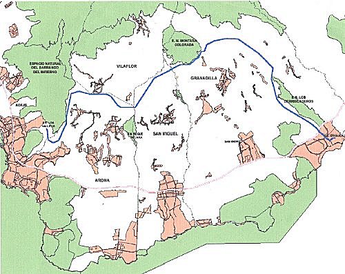 Nuevo tendido de Vilaflor