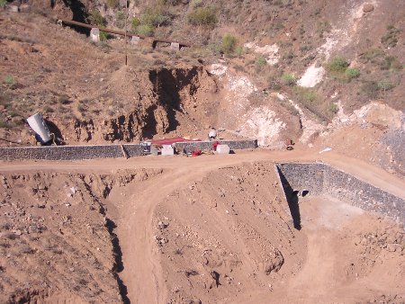 Detalle del fondo del Barranco