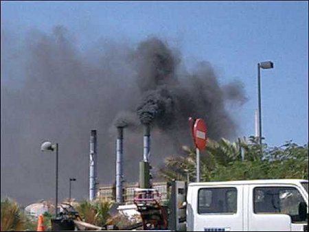 humo negro, el 22 de Septiembre de 2003