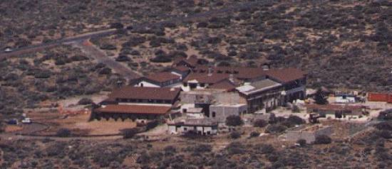 parador de las
 Ca&ntilde;adas, durante las reformas