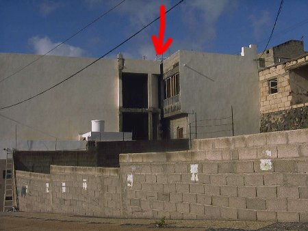 La Barranquera, en la costa de La Laguna