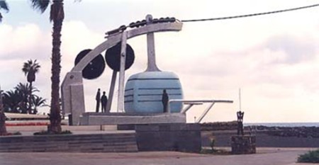 Montaje en la Playa de Marti�nez