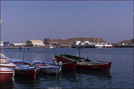 Monta�a de escombros