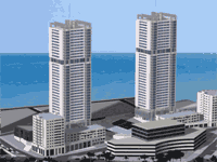 Las famosas torres de Santa Cruz