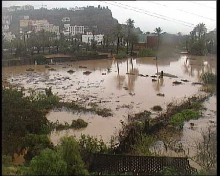 Temporal en La Gomera
