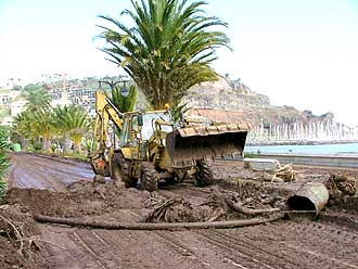 Temporal en La Gomera