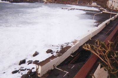Temporal en La Gomera