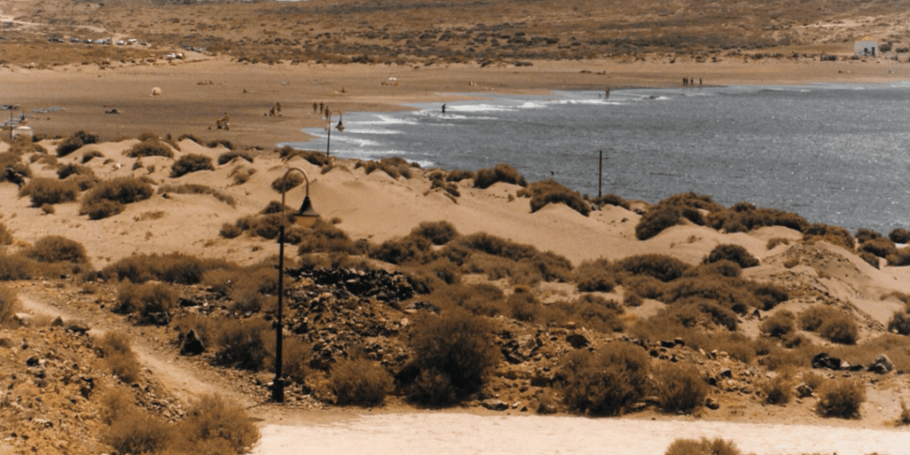 La Tejita antes del Hotel Ilegal