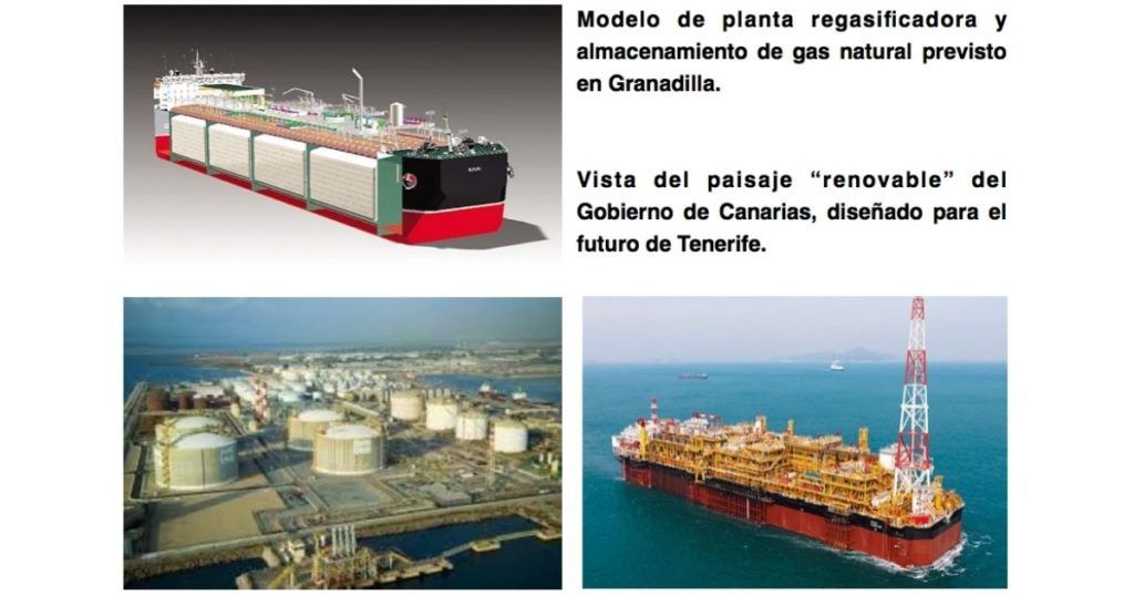 La Regasificadora en el puerto de Granadilla, Tenerife