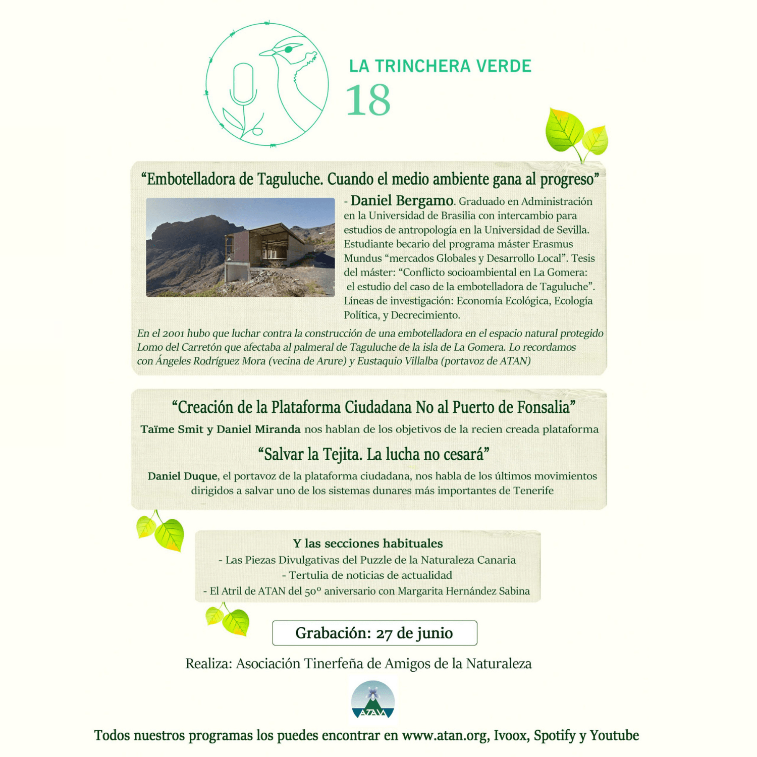 La Trinchera Verde - ATAN