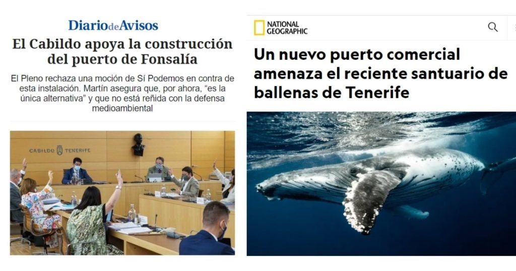 Cabildo de Tenerife y el Puerto de Fonsalía